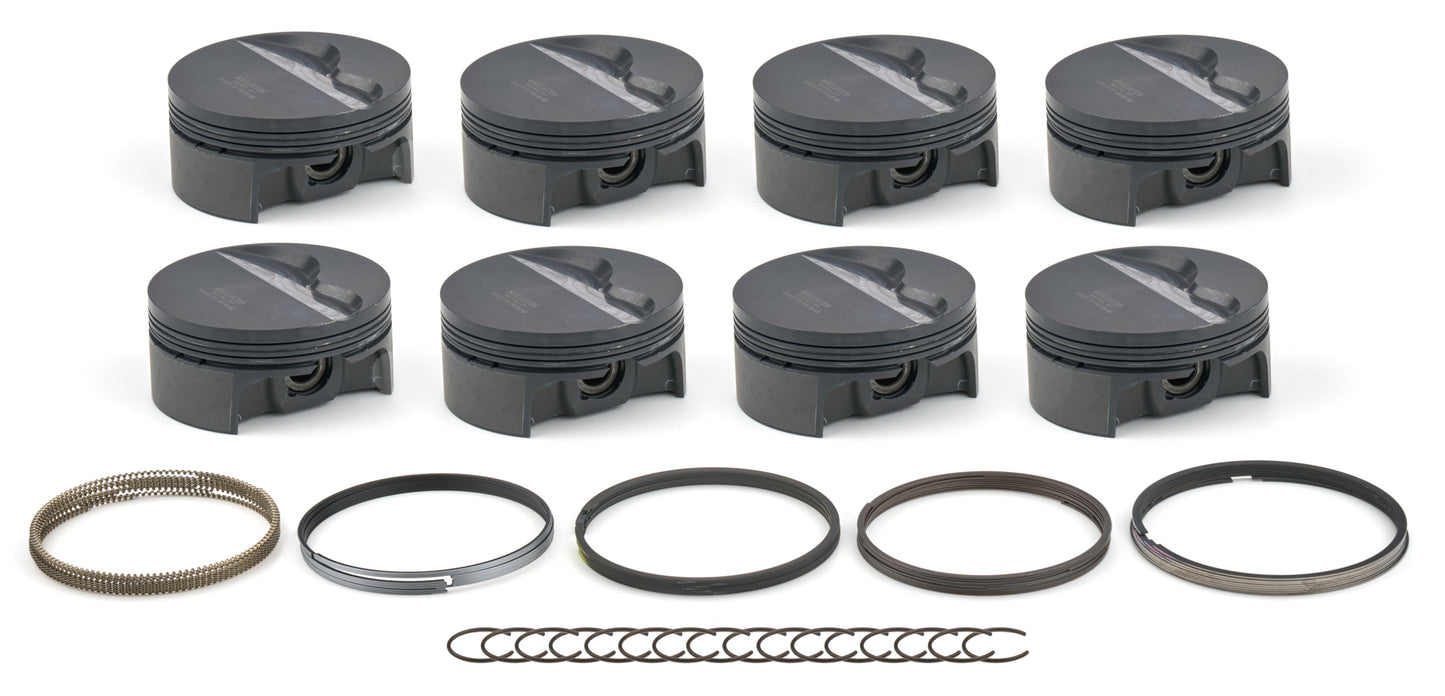 LS FT PowerPak Piston Set 4.125 Bore -5.8cc