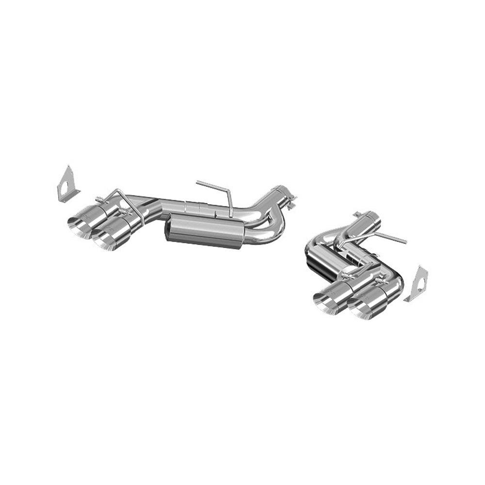 16- Camaro 6.2L Axle Back Exhaust Quad Tip