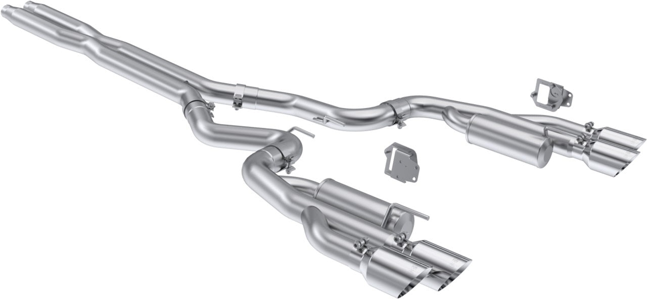 24- Mustang 5.0L Cat Back Exhaust Aluminized