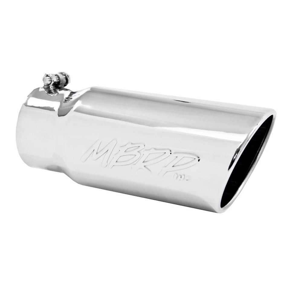 Tip 5in O.D. Angled Roll ed End 4in inlet