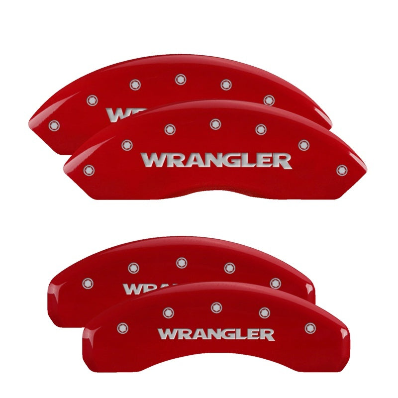 07- Wrangler Caliper Covers Red
