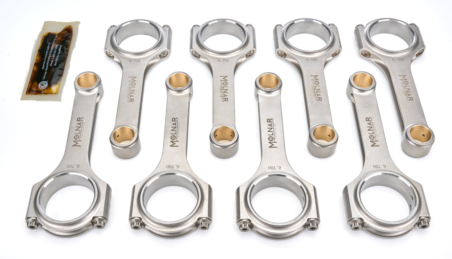 6.700 H-Beam Rod Set BBC