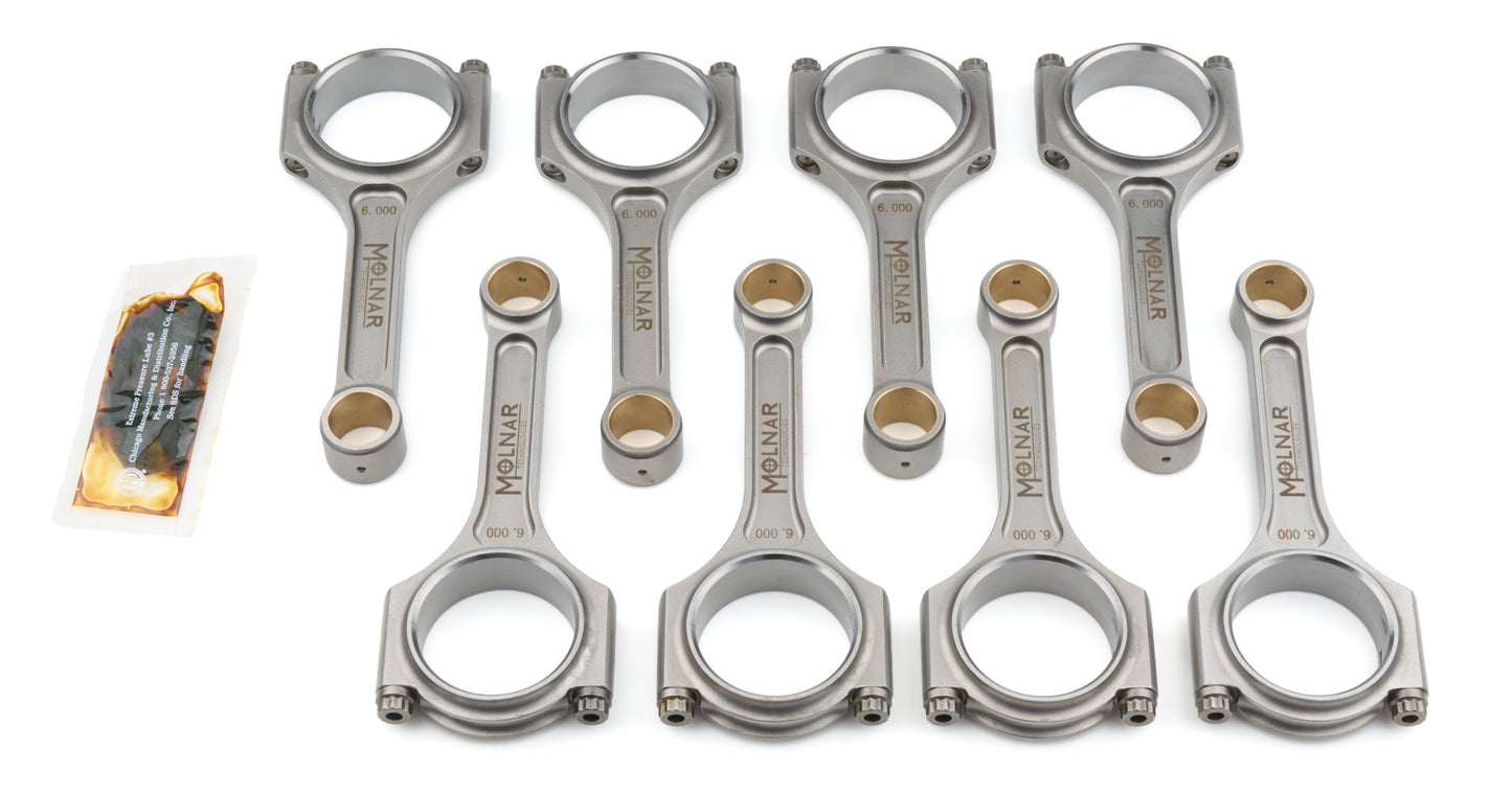 6.000 I-Beam Rod Set SBC Lightweight
