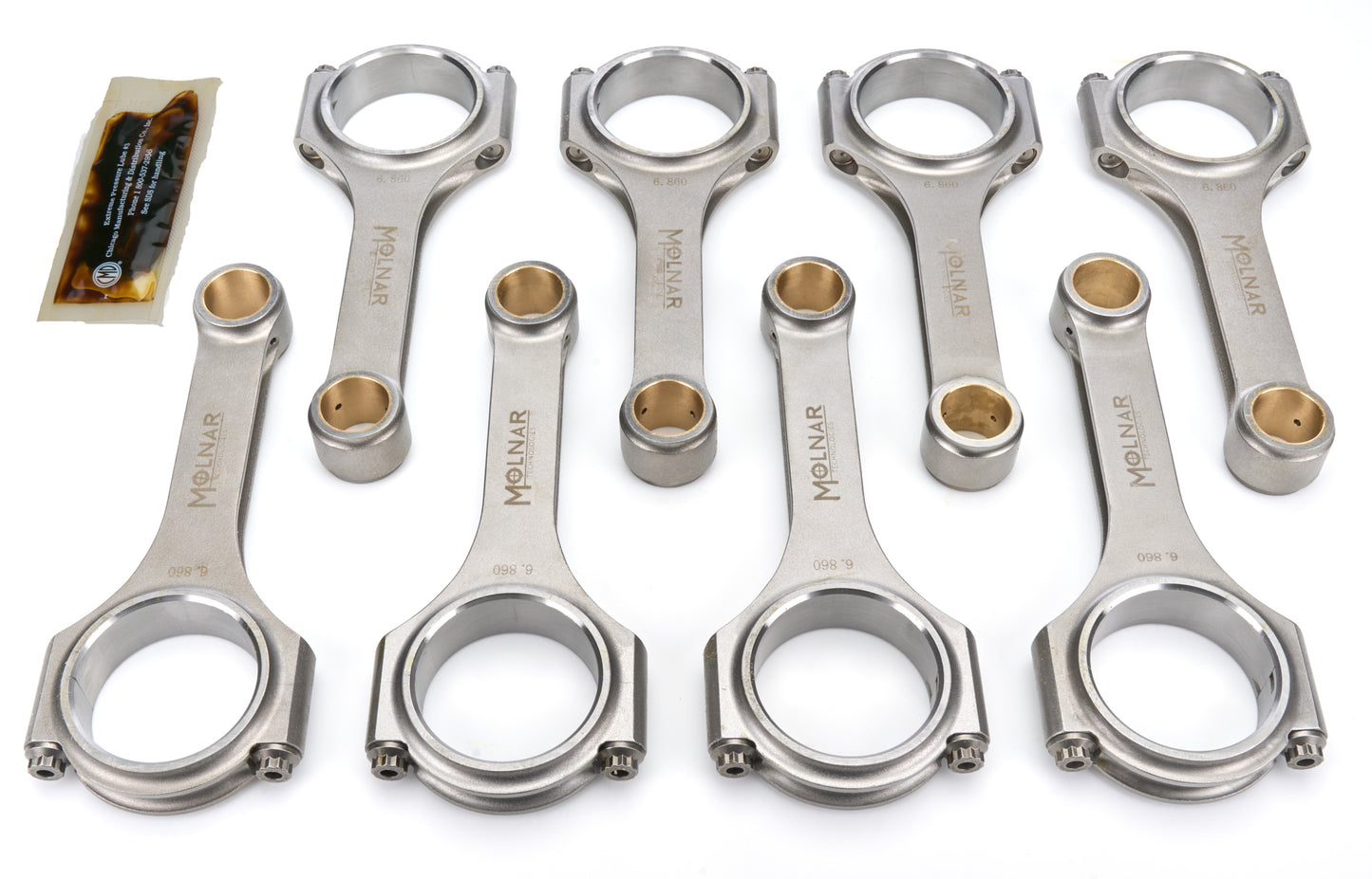 6.860 H-Beam Rod Set Mopar Gen II Hemi