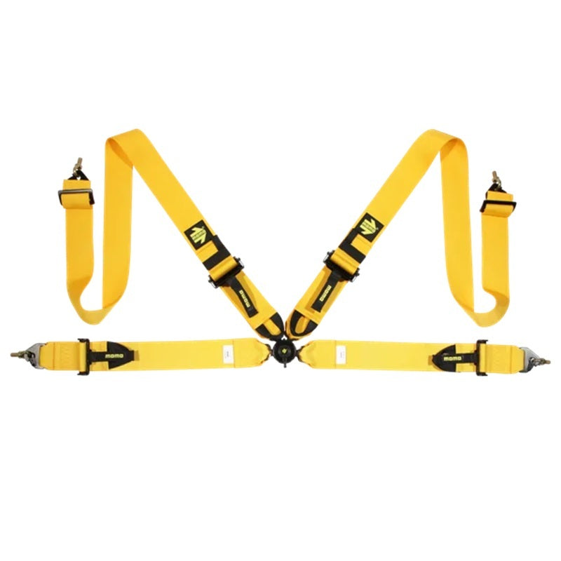Corsa Harness 4 Point 3x3 Yellow Clip in Cam