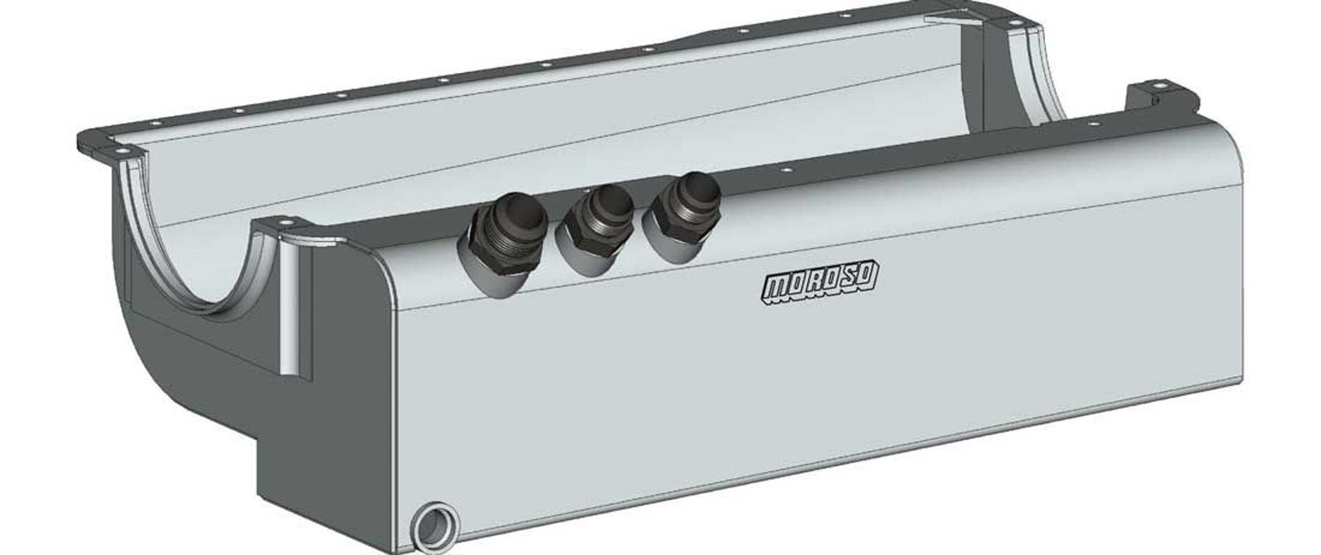 SBF 351W DLM Dry Sump Oil Pan