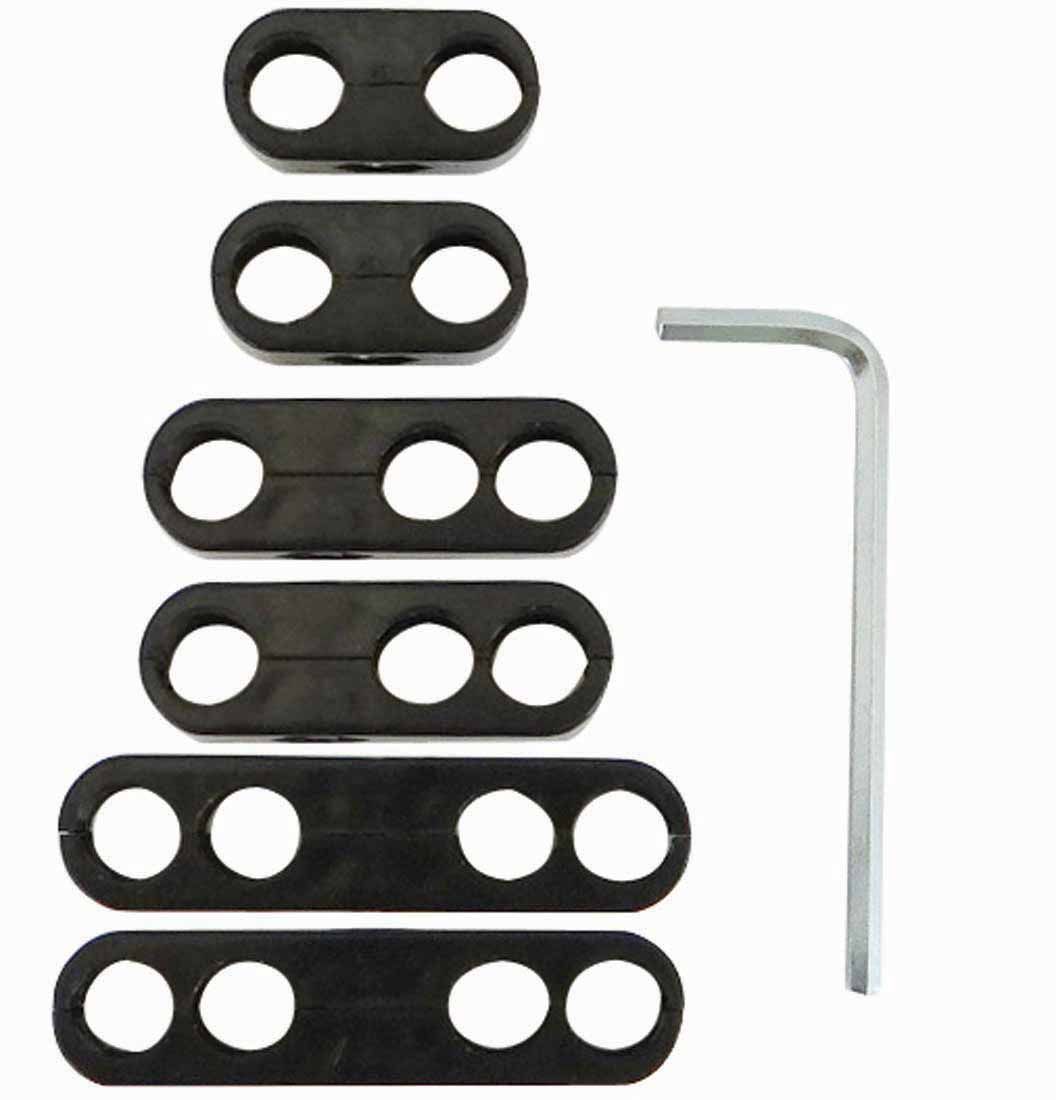 Wire Separator Kit Split-Design Black