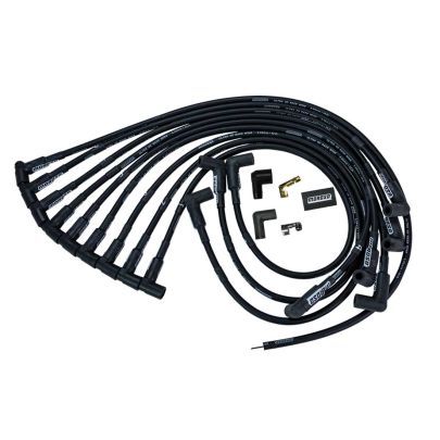 Ultra 40 Plug Wire Set SBC Over V/C HEI Black