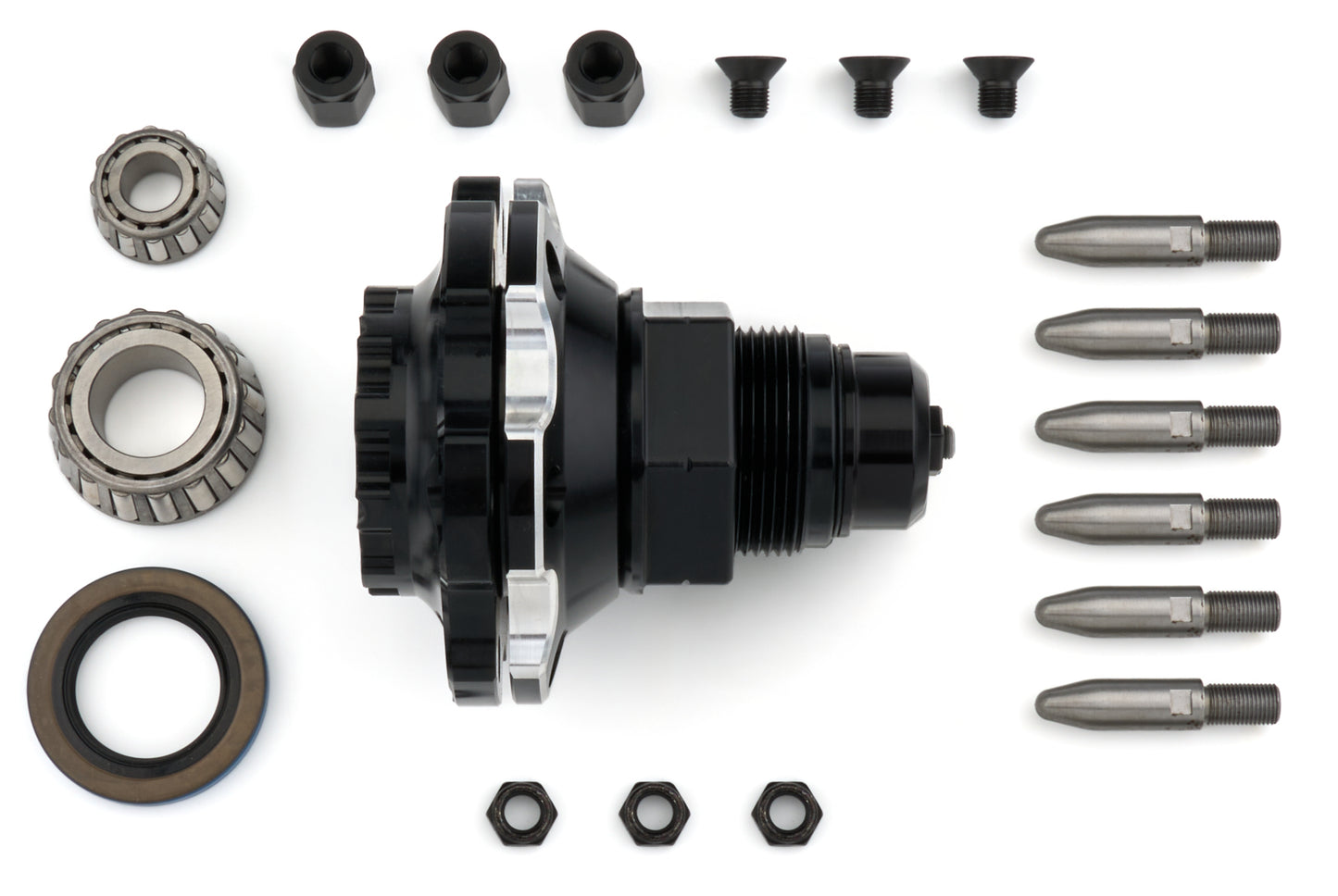 Sprint Front Hub One Nut Bearings Seals Studs