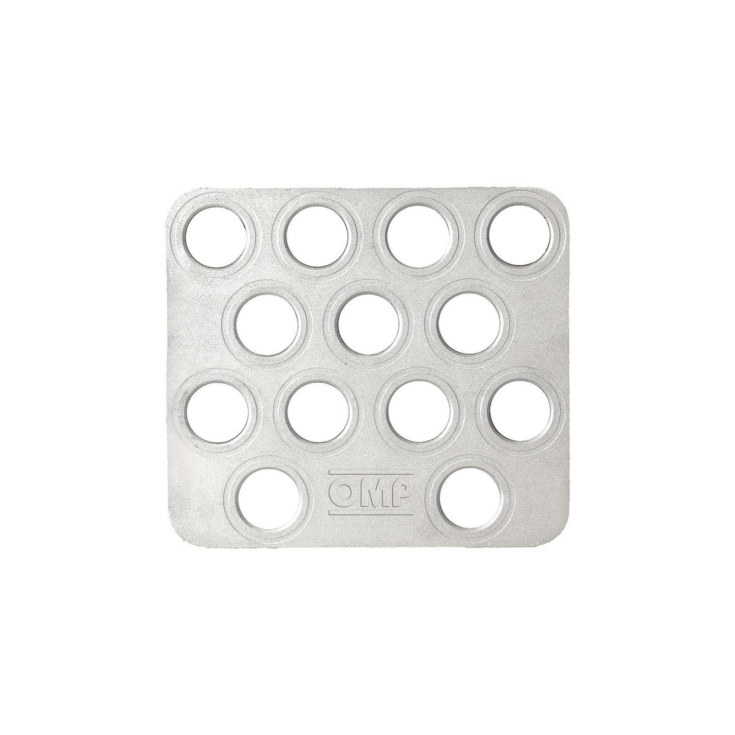 Co-Driver Footrest Sandblasted Aluminium