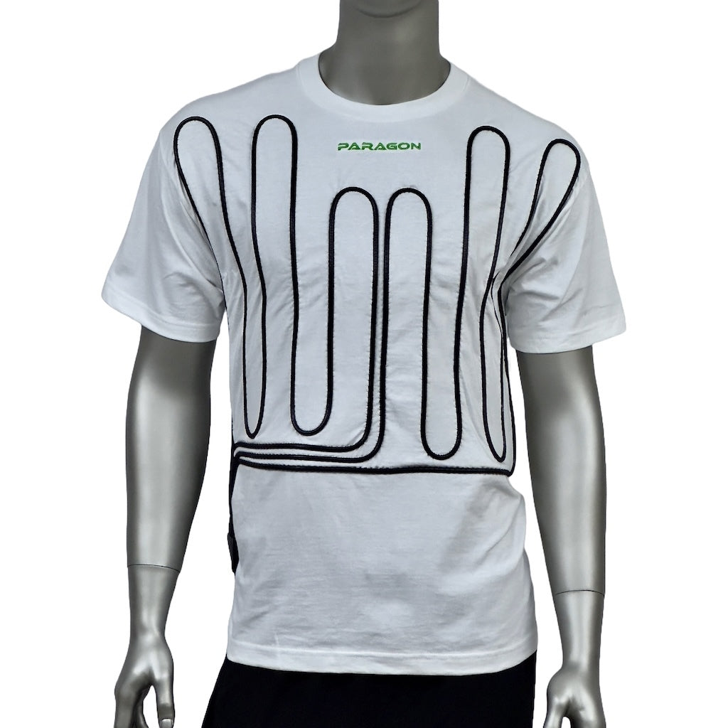 Shirt Cooling Large White Right Exit
