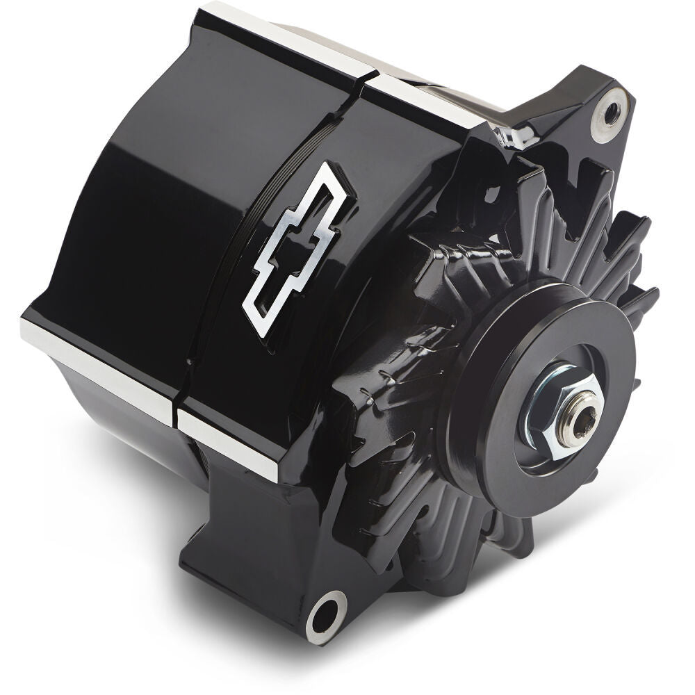 Alternator Raised Bowtie Emblem Black