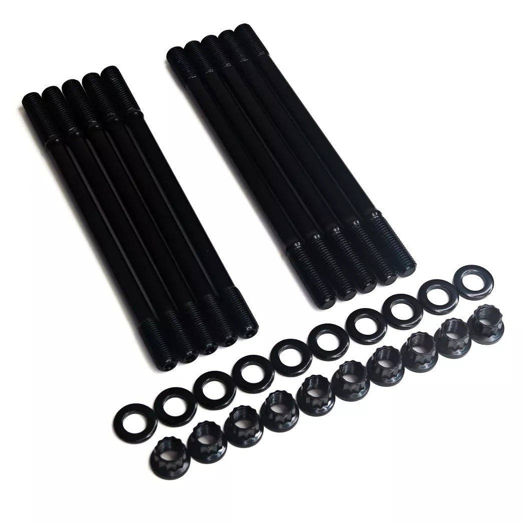 HondaB18C1 Head Stud Kit 12pt Nuts & Washers