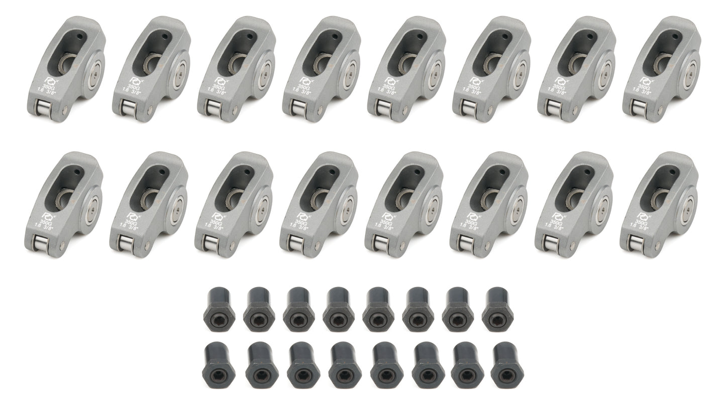 SBC Vortec S/S Roller R/A's - 1.6 Ratio 3/8 St