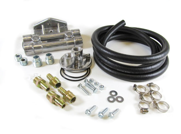 Dlx Filter Relocation Ki t (Dual) 1in-16