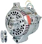 Ford 3G 140 Amp Alterntr Chrome 1-Wire