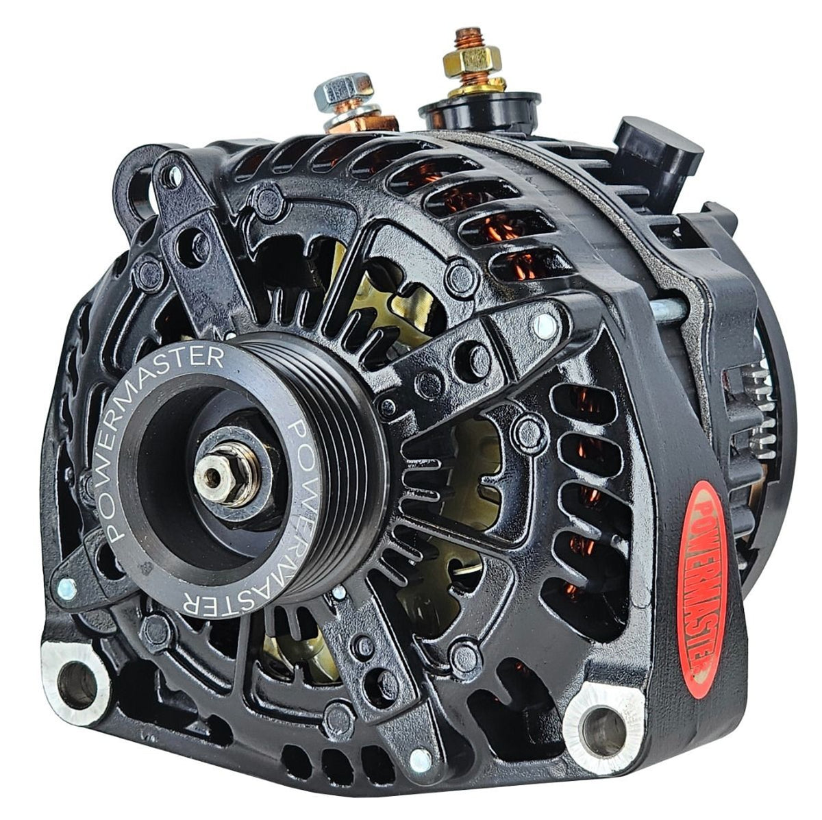 Black Alt GM Denso 250A 6 Grv 16.8 Preset CCW