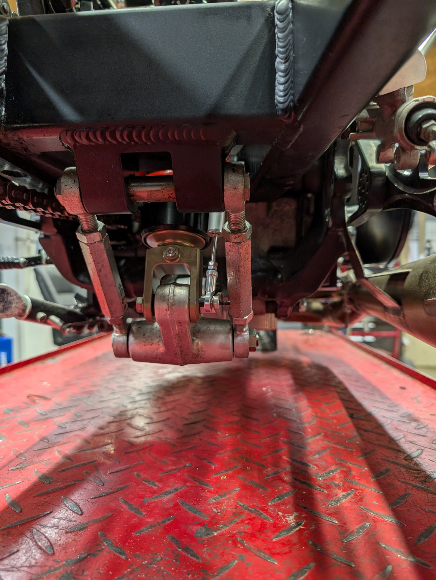 Hayabusa Shock Travel Sensor Mount