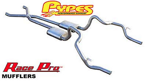 70-74 F-Body 2.5in Exhau st System w/X-Pipe