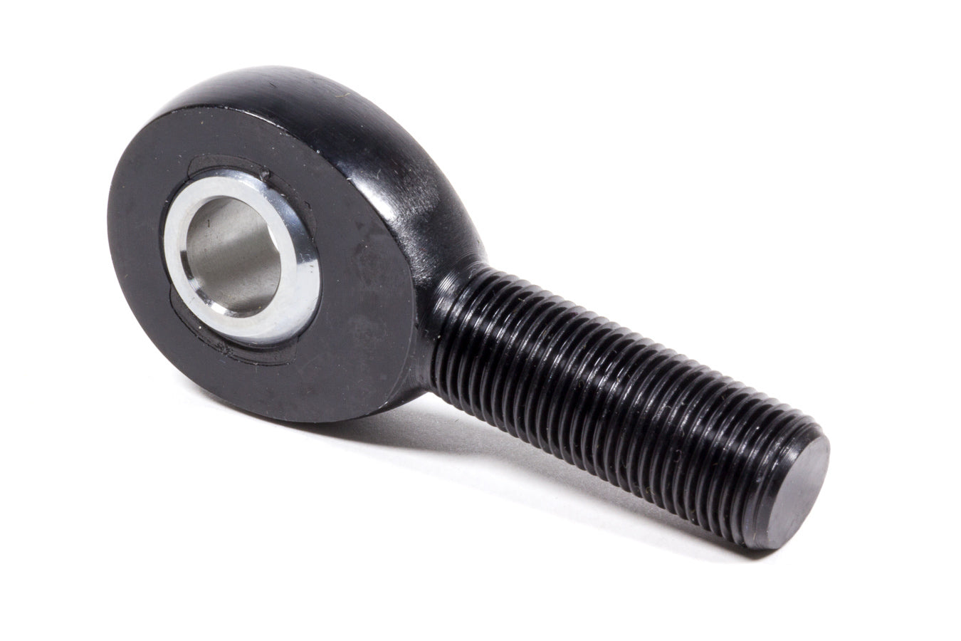 Rod End - 1/2in x 5/8in LH Aluminum - Male Blk