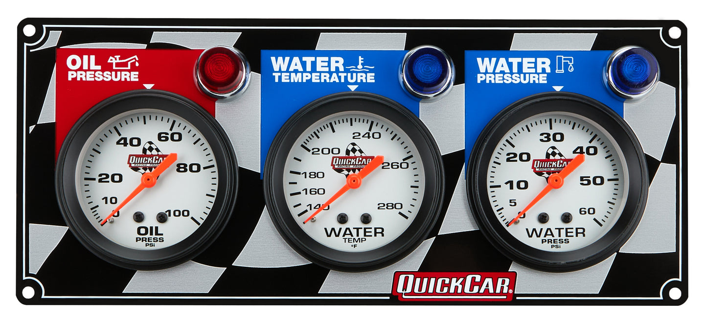 3 Gauge Panel OP/WT/WP