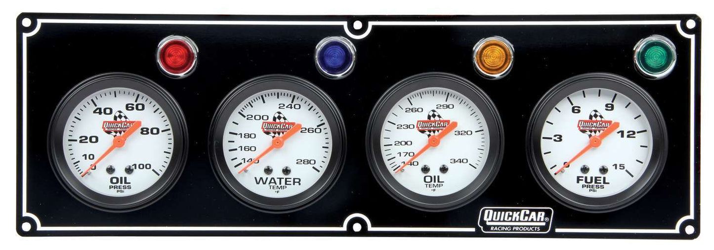 4 Gauge Panel OP/WT/OT/ FP Black