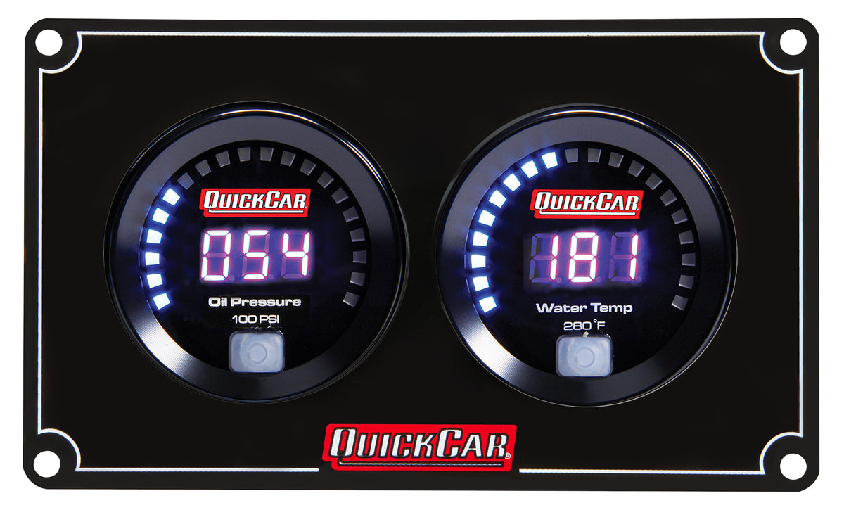 Digital 2-Gauge Panel OP/WT
