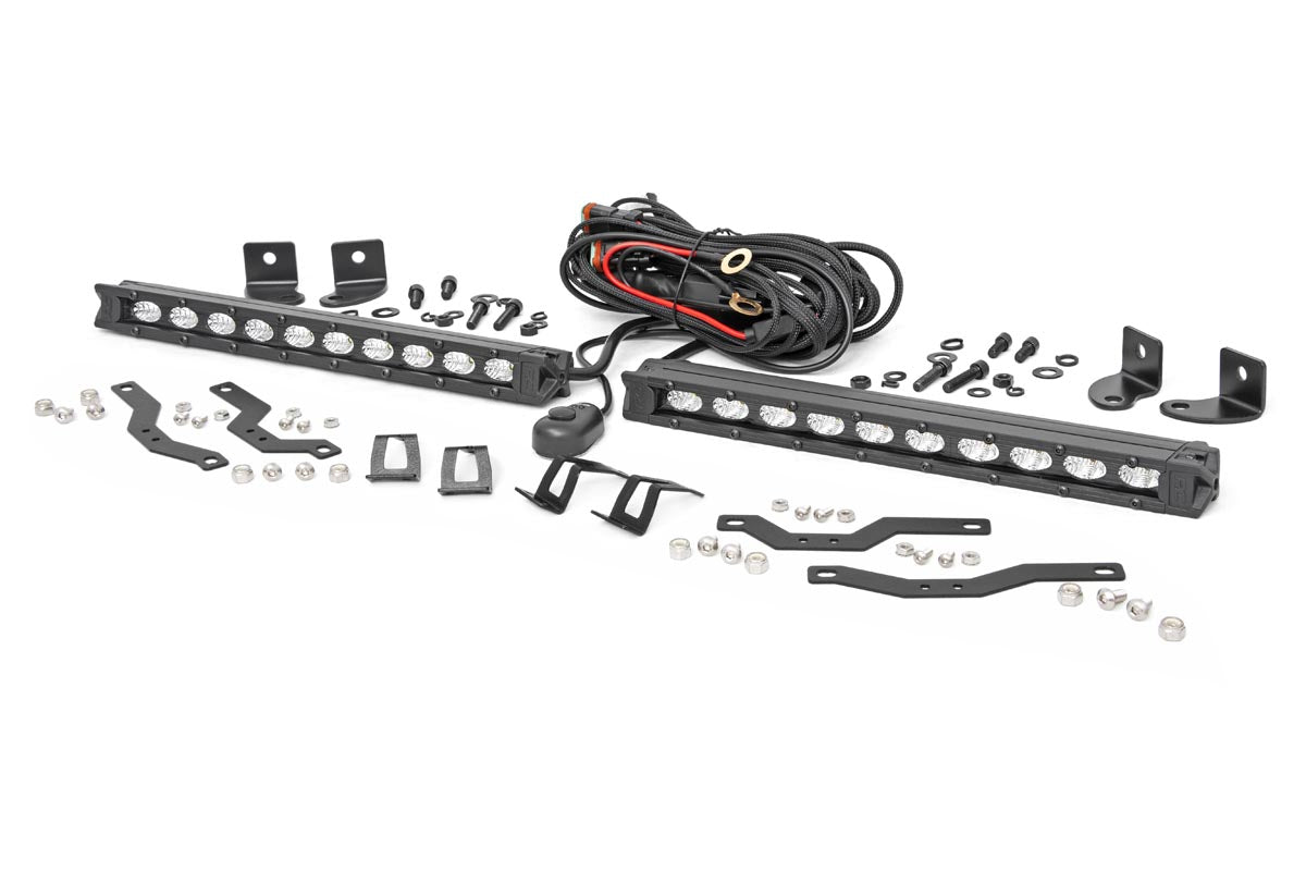 18- Ford F150 10in Dual LED Grille Light Kit