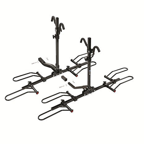 Q-Slot 4 Bike Carrier 4 Bike Rail Rack w/Tilt