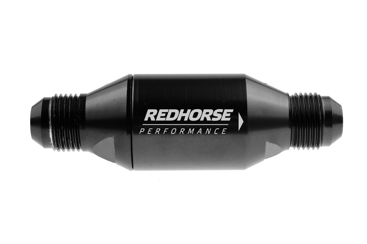 10AN Inlet 10AN Outlet 1 Way Check Valve Black
