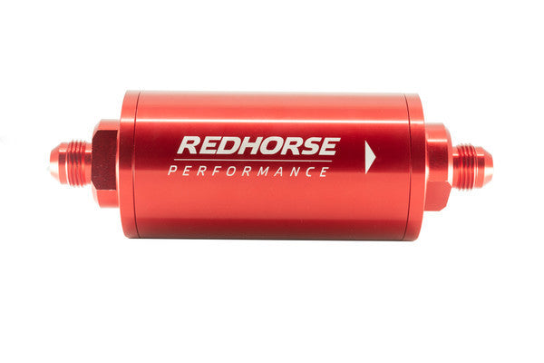 6in Cylindrical In-Line Fuel Filter 10 Micron