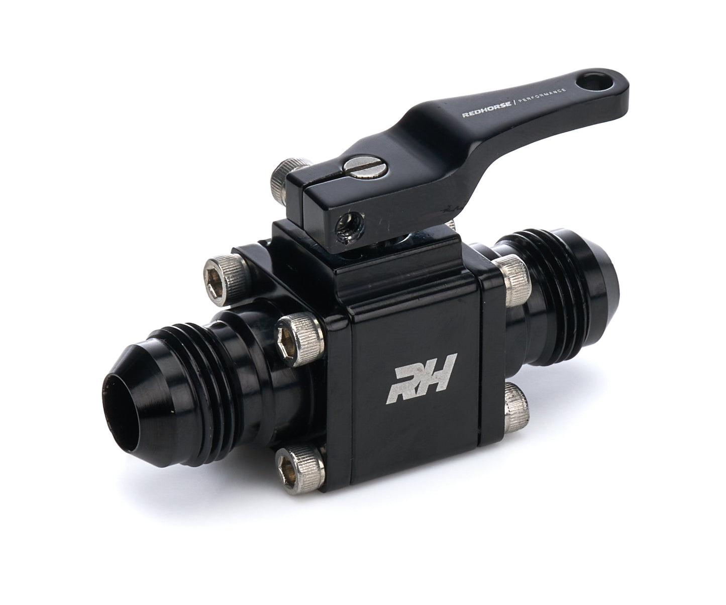 Inline Shut Off Valve 8AN Male Inlet/Outlet