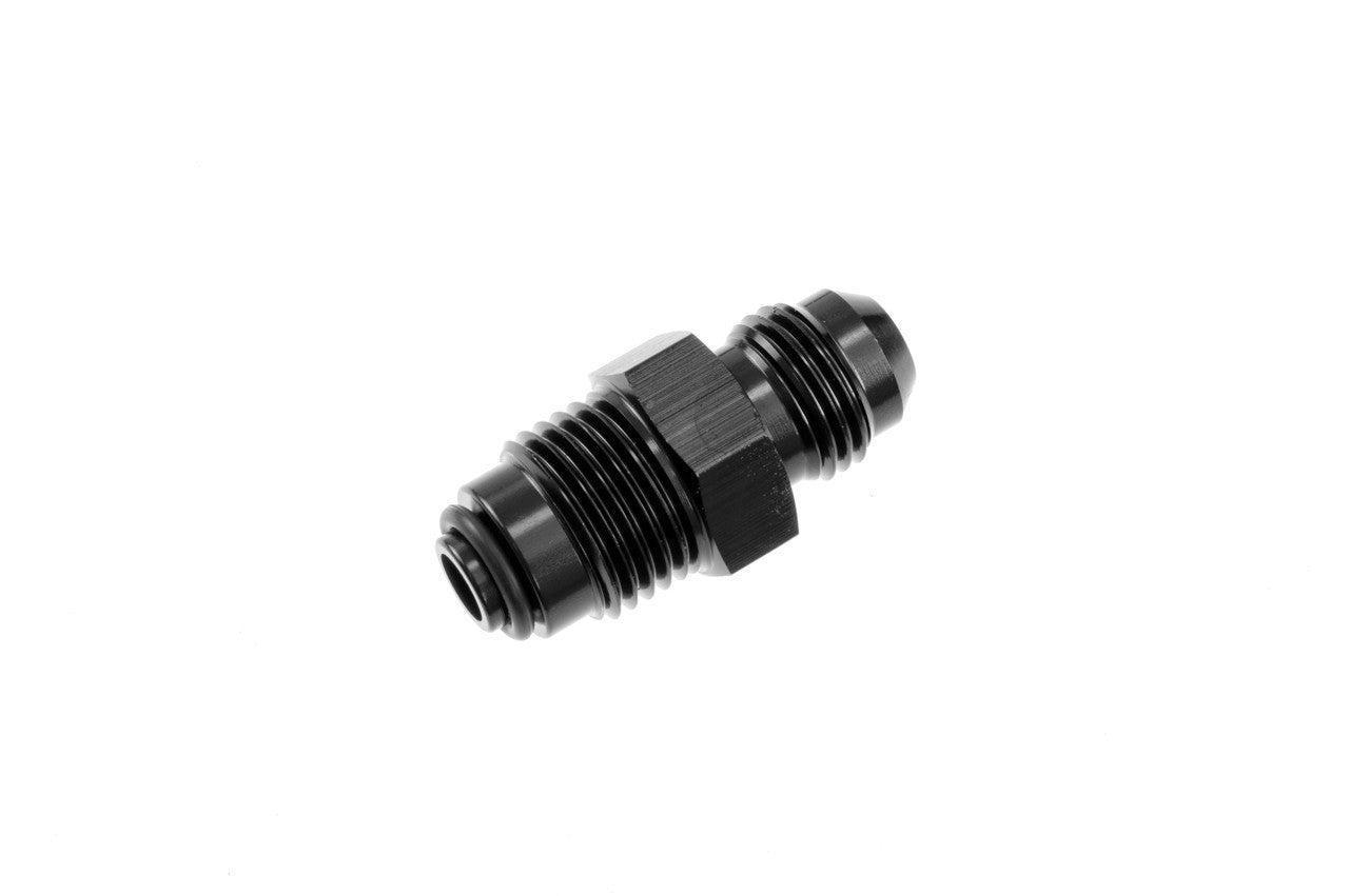 6AN Male to 9/16-18 O-Ring Aluminum Black