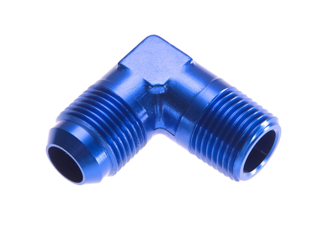 10an 90-Deg Male Adapter to 8an 1/2NPT Male