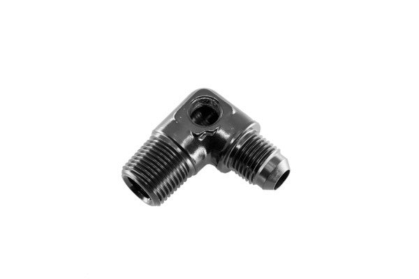 6AN Male to 3/8in NPT Male Adapter 1/8in Port