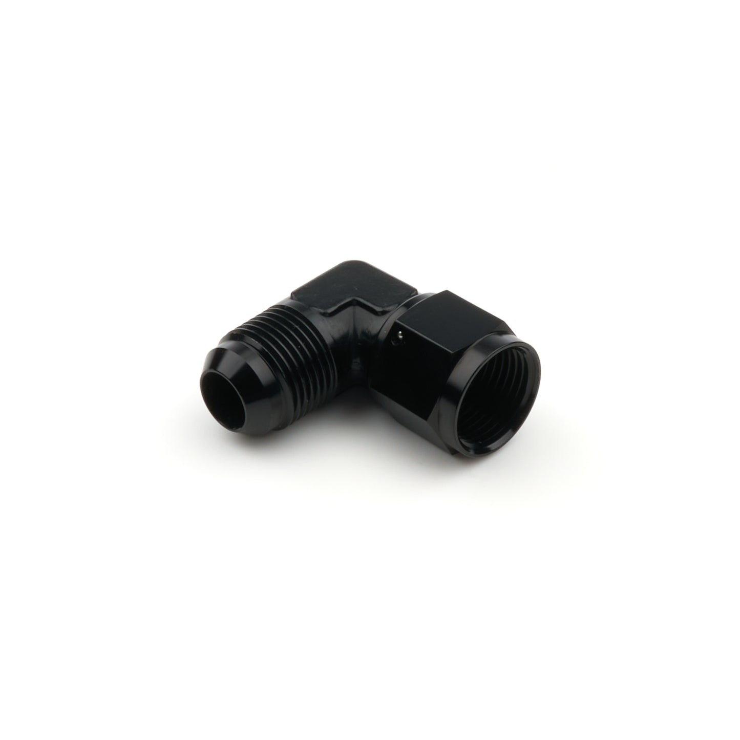 10AN FM to 10AN ML 90Deg Black