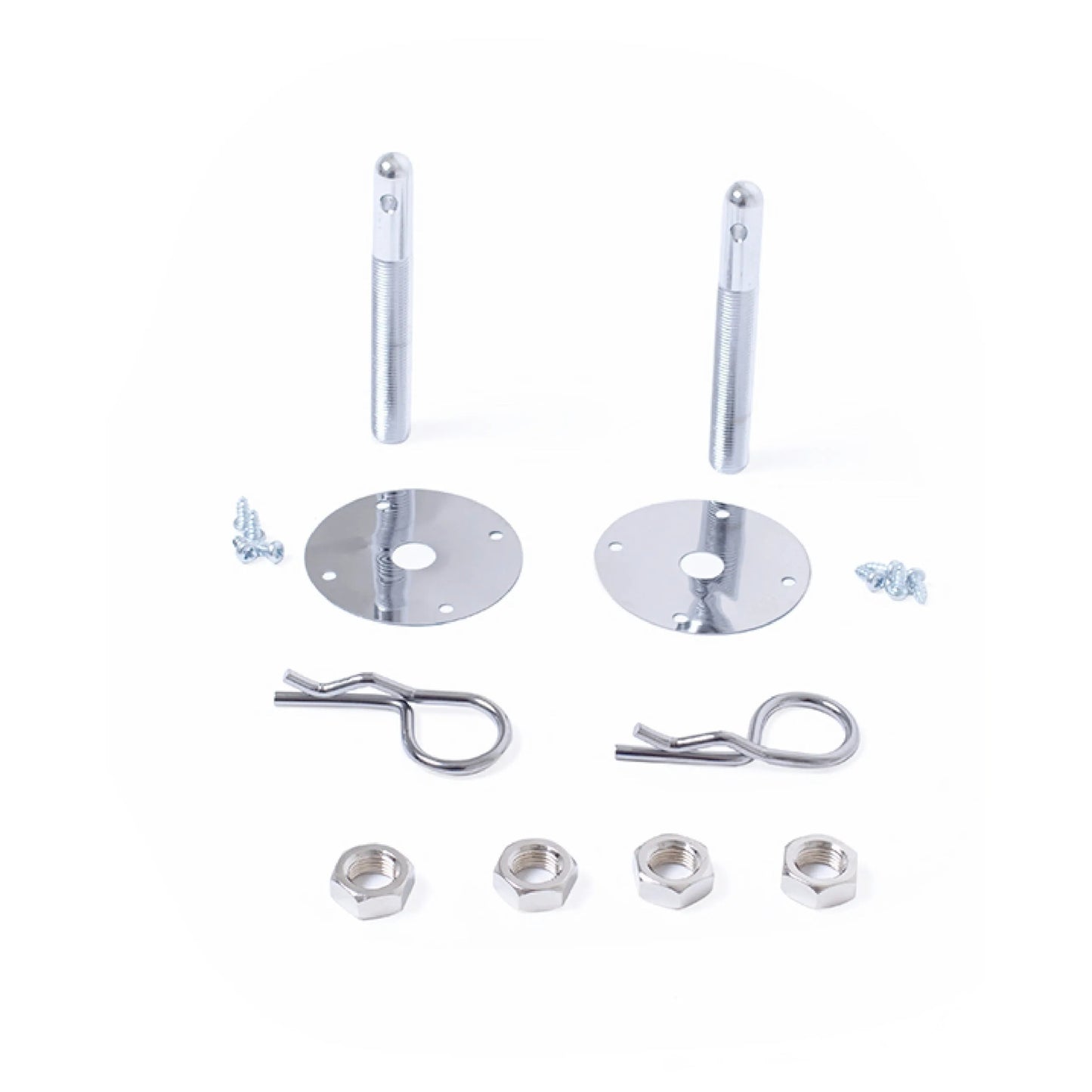 Chrome Steel Hair Pin H ood Set