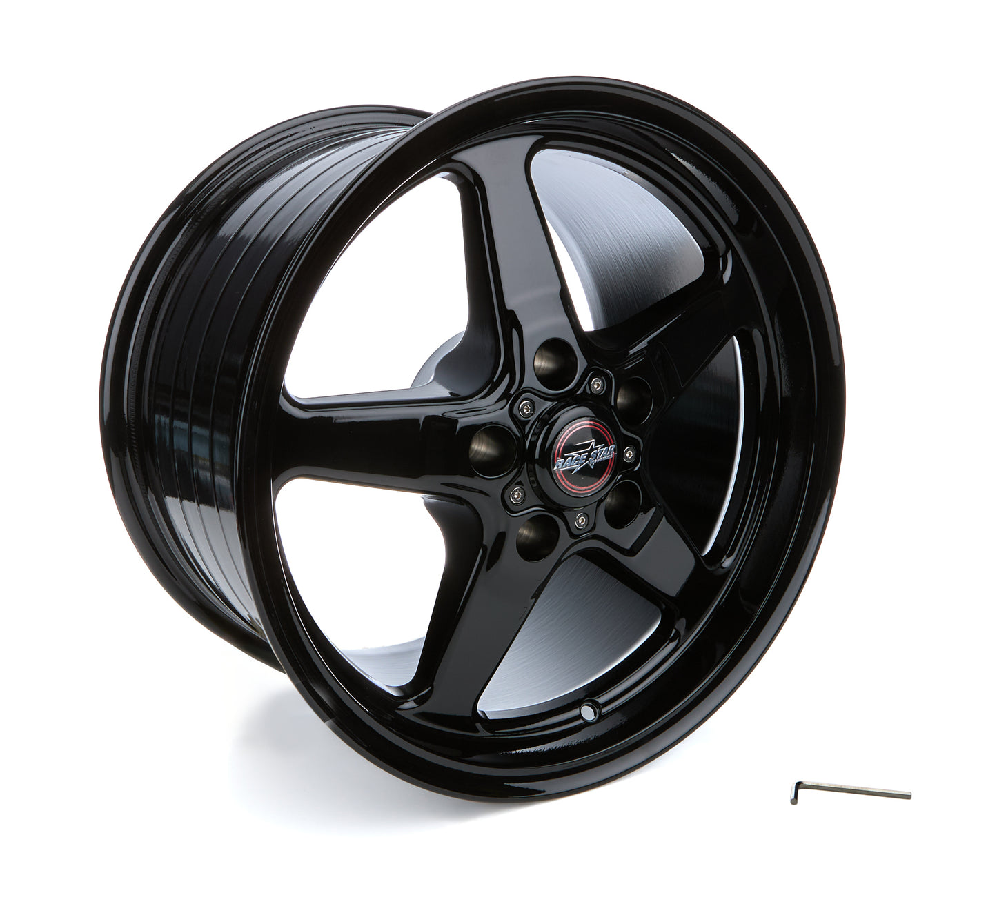 92 Drag Star Bracket Rac er Gloss Black 17x10.5