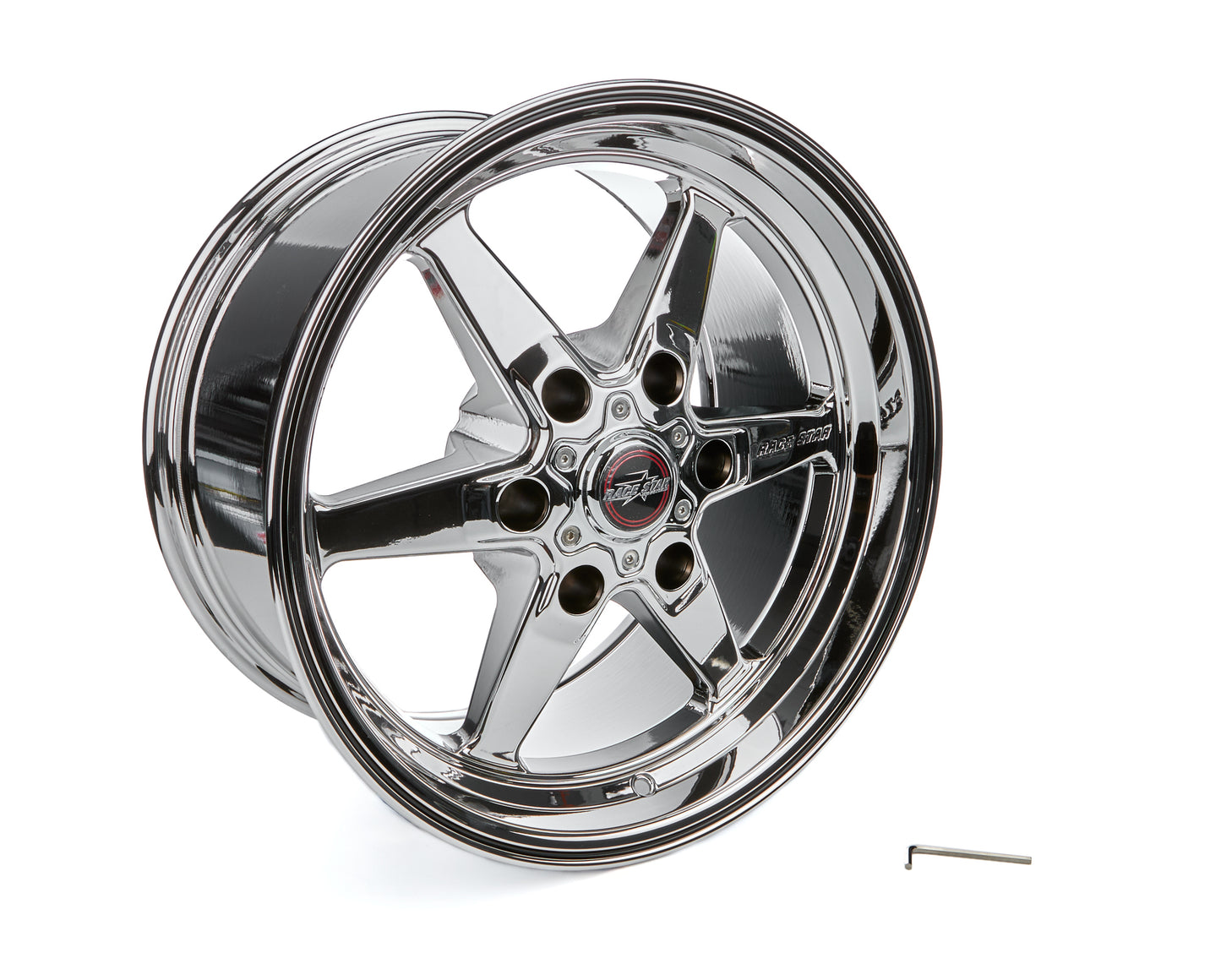 93 Truck Star Chrome 17 x9.5 6x5.50BC 6.125BS
