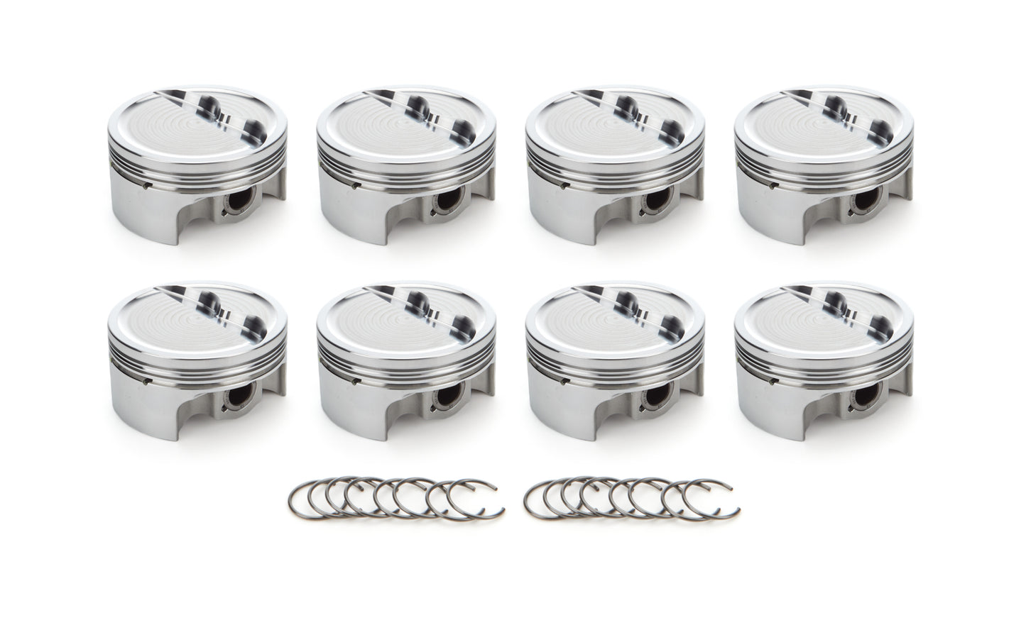 SBC Dished Piston Set 4.040 Bore - 12.7cc