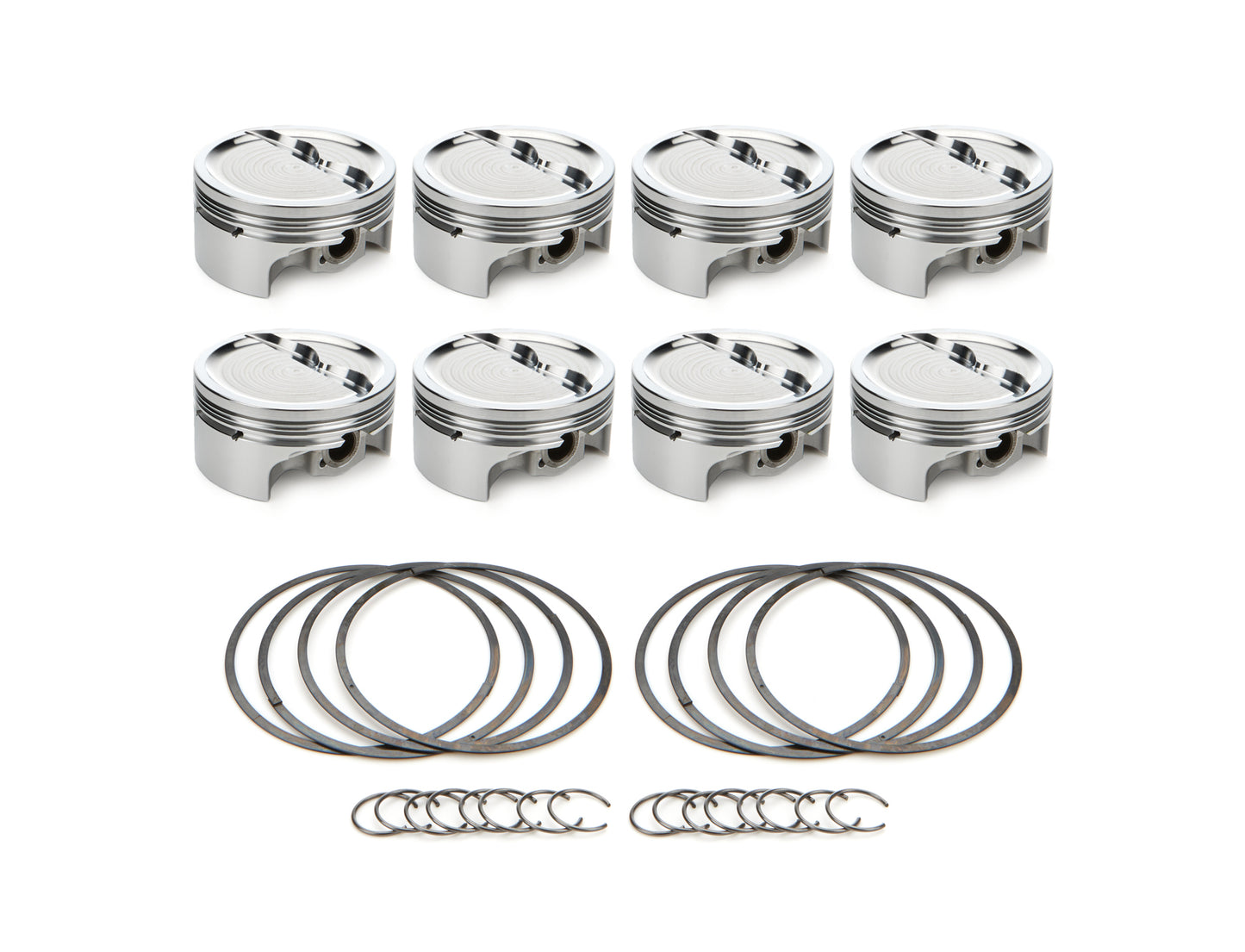 SBC Dished Piston Set 4.030 Bore - 18.9cc