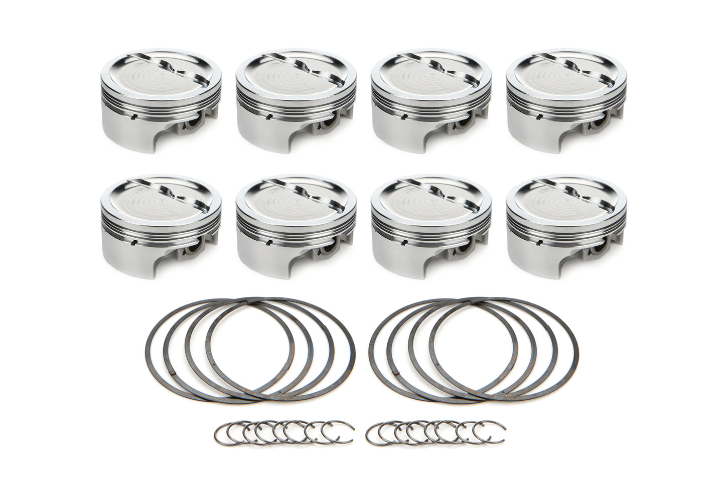 SBC Dished Piston Set 4.155 Bore - 23.9cc