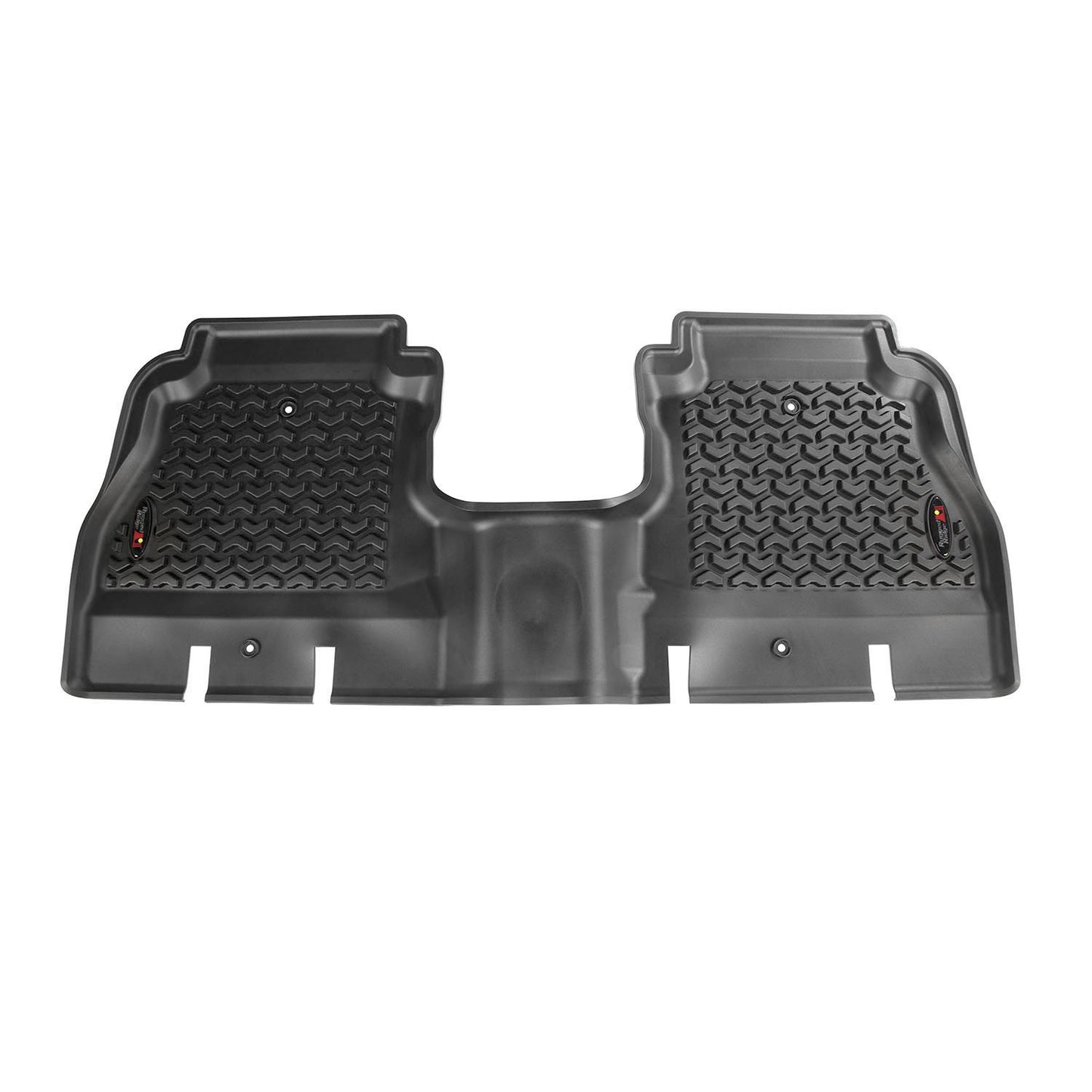 Rear Floor Liners Black 18- Jeep Wrangler JL