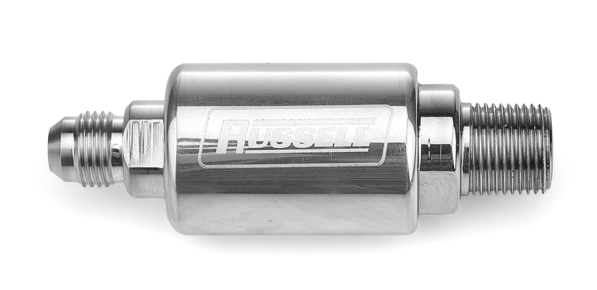 3in Aluminum Filter #6 x 3/8in Polished