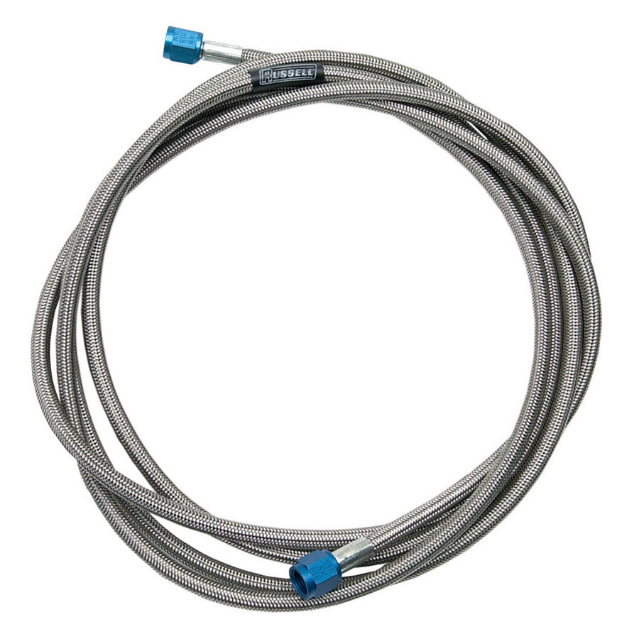 6AN Nitrous Hose 16ft Blue Ends