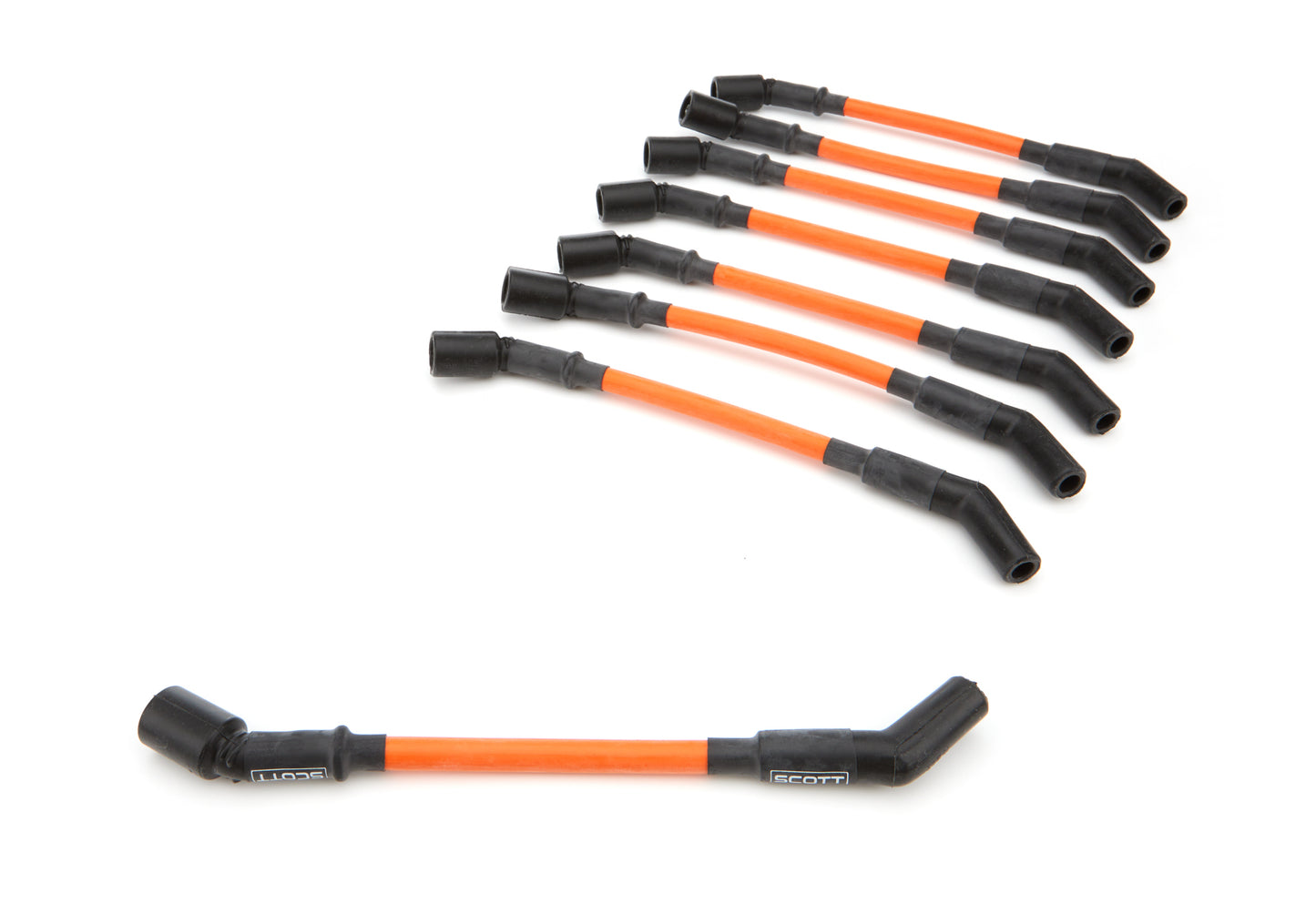 GM LS Truck Spark Plug Wire Set 45-Deg - Orange