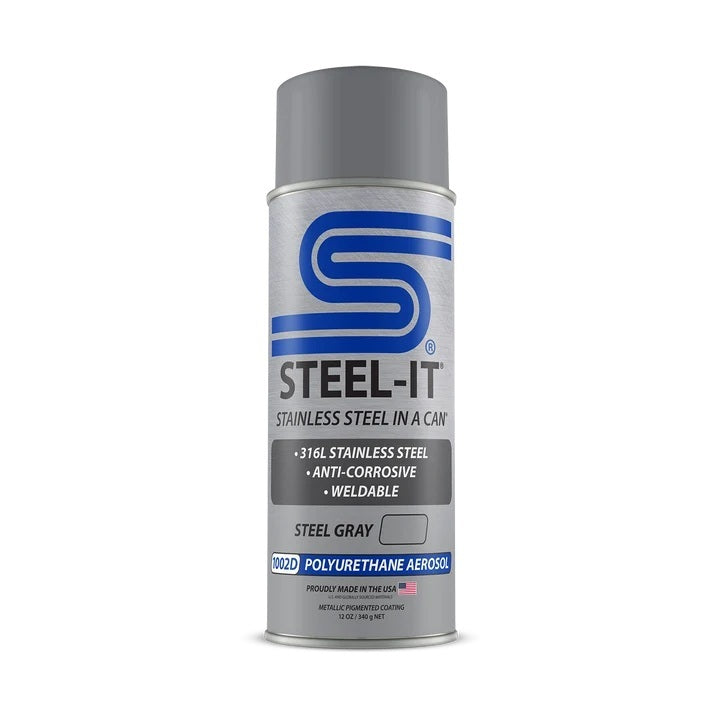 Steel Gray Polyurethane 12OZ Spray Can