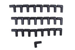 Spark Plug Boots (25pk) 90-Degree Black