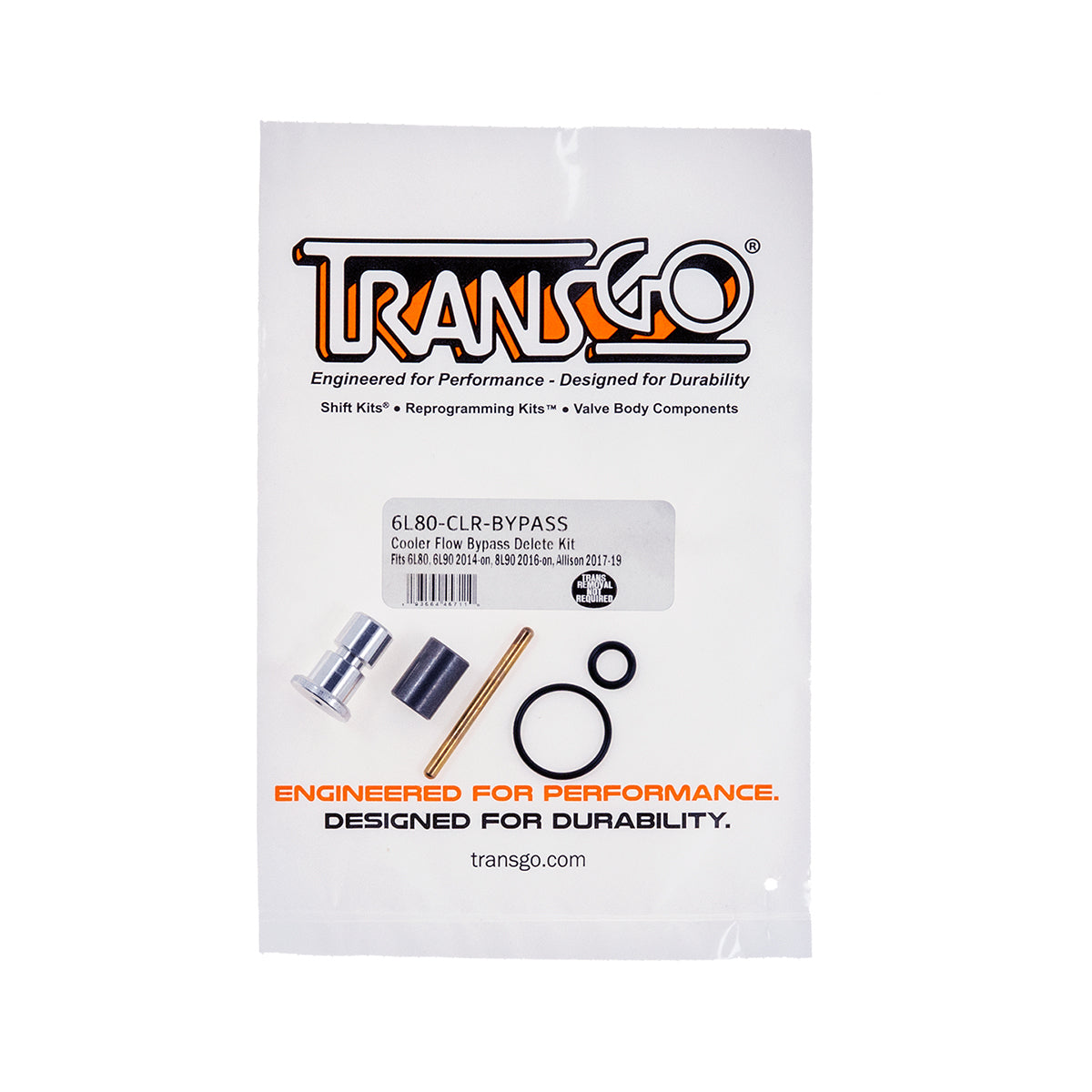 Cooler Flow Bypass Delete Kit GM 6L80/6L90
