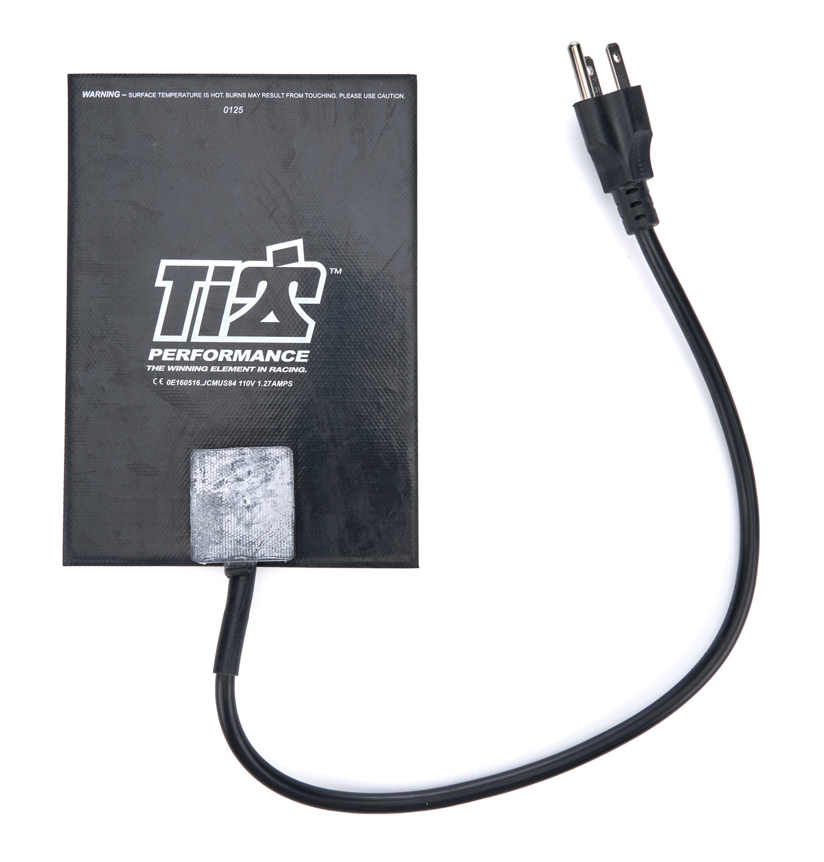 Oil Tank Heater Pad 5x7in Stick On 110v Blk